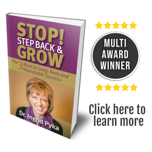 Stop! Step Back & GROW Book