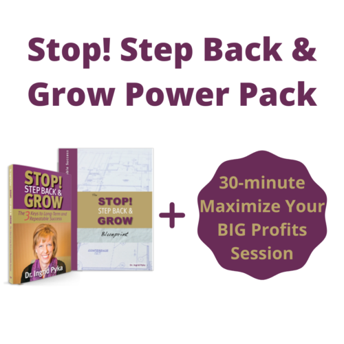 Stop! Step Back & GROW POWER PACK